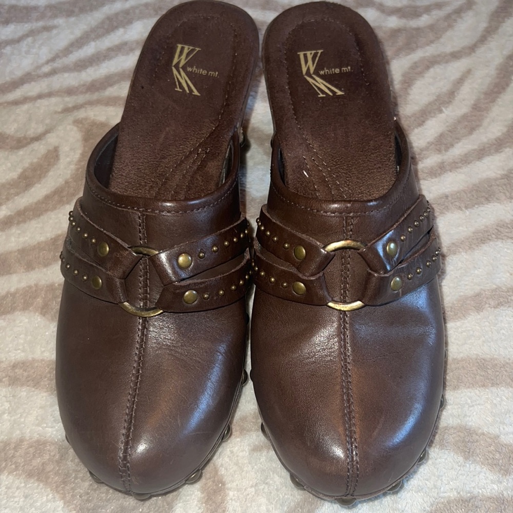 Brown heels